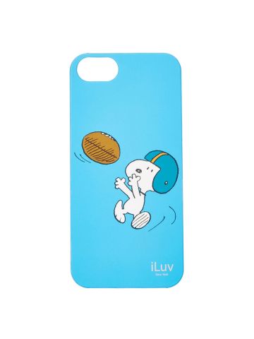 COVER ILUV SNOOPY BLU ICA7H383BLU PER IPHONE 5 - 5S - SE