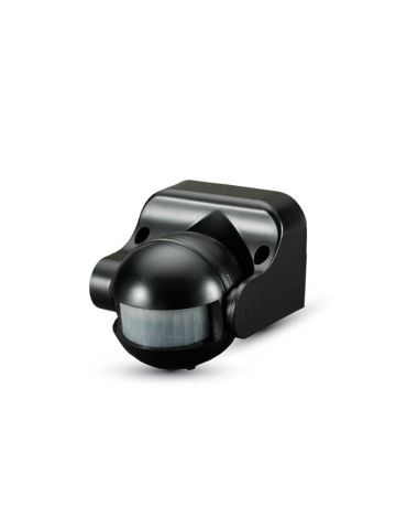 V-TAC VT-8003 (NERO) - SENSORE DI MOVIMENTO E CREPUSCOLARE - RILEVAZIONE 12 METRI - IP44
