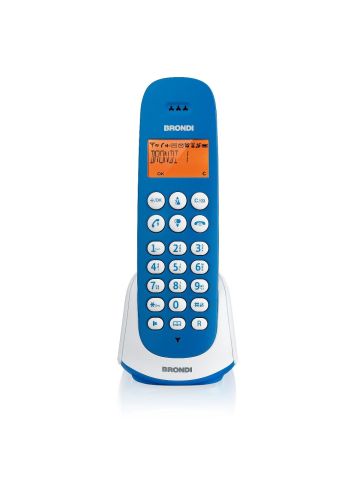 TEL. CORDLESS BRONDI ADARA AZZURRO/BIANC