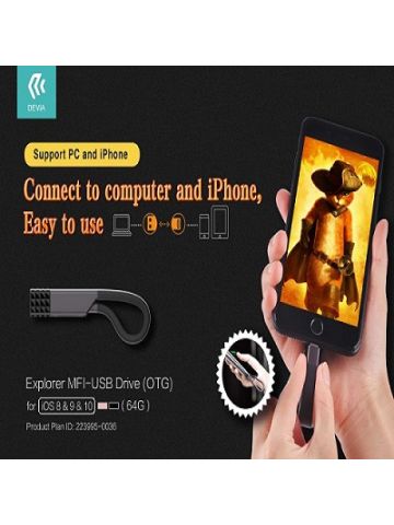 PEN DRIVE 64GB OTG x APPLE CERT MFI 64GB