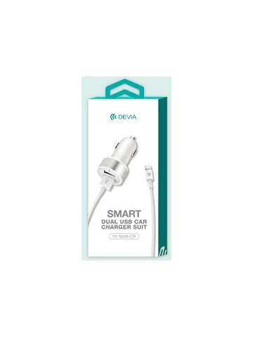 SUIT CARICA AUTO + CAVO LIGH. PER APPLE