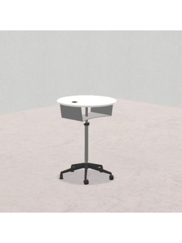 Pino C CIRCOLARE CENTRALE colore bianco bordo bianco