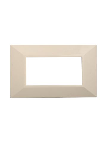 ETTROIT PLACCA PIRAMIDE 4 MODULI - SERIE MOON - SABBIA (AN90409) Compatibile ABB Axolute