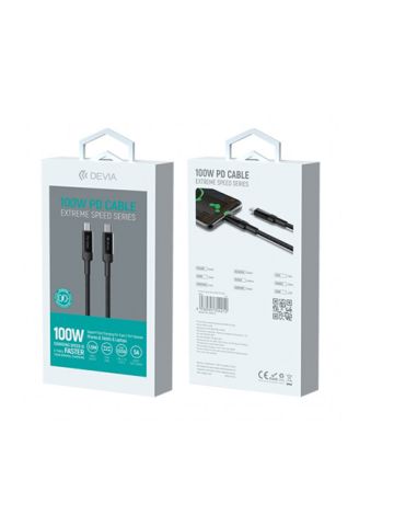 CAVO SUPER VELOCE Type-C 1.5M 100W DEVIA