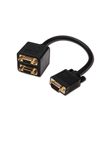 CAVO SPLITTER VGA 1M-2F 20CM LINK ADAT06