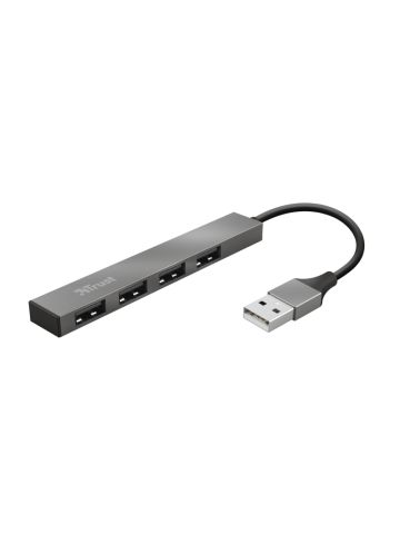 HUB TRUST Halyx Mini 4 Port USB Allumini
