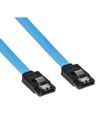 CAVO INTERNO SATA III CM 50 CONNETTORE CON CLIP BLOCCAGGIO IN METALLO