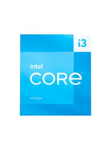 INTEL CORE i3-14100F RAPTOR LAKE - CPU BOX - NO-VGA - BASE 3.50 GHZ / TURBO 4.70 GHZ - CACHE 12 MB - SOCKET 1700