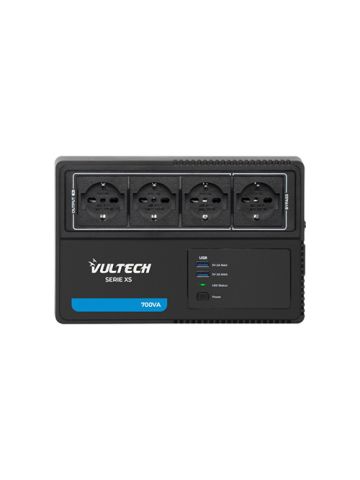 UPS 700VA VA LINE INTERACTIVE 4XSCHUKO