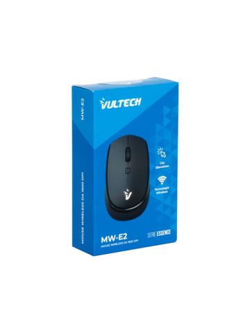 MOUSE WIRELESS ESSENCE 1600DPI 4TASTI BK