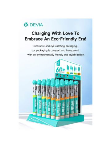 ESPOSITORE DEVIA 30 CAVI 5 USB A-C 5 A