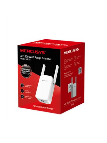 RANGE EXTENDER MERCUSYS WIFI AC1200 1.2G