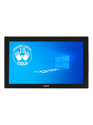 YASHI  YZ2410 - MONITOR 23.6"" FHD IPS TOUCH - 60HZ - HDMI - VGA - 2Y