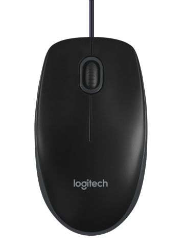 MOUSE B100 OPTICAL USB BLACK LOGITECH