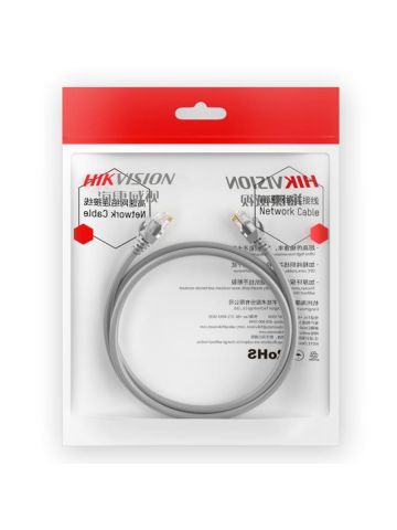 HIKVISION DS-1NP6UEC0-GR-3MT - CAVO LAN CAT6 U/UTP - 3M - GREY