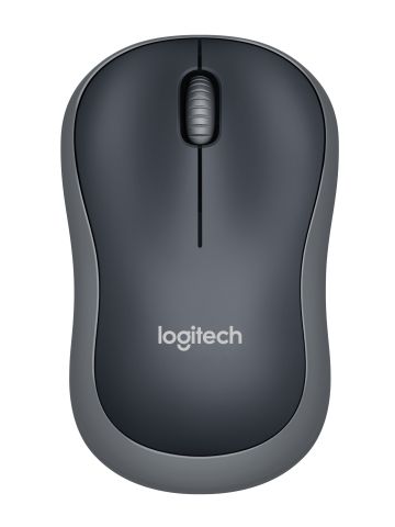 MOUSE WIRELESS M185 DARKGREY OPTICAL USB