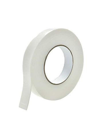 10 PZ - NASTRO BIADESIVO SPUGNA BIANCO PELLICOLA WHITE 25MM x 1.9MT