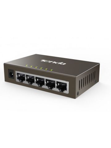 TENDA TEF1005D - DESKTOP SWITCH 5 PORTE - 10/100 MBPS - CHASSIS METALLO