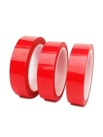 10 PZ - NASTRO BIADESIVO SPUGNA BIANCO PELLICOLA RED 25MM x 1.9MT